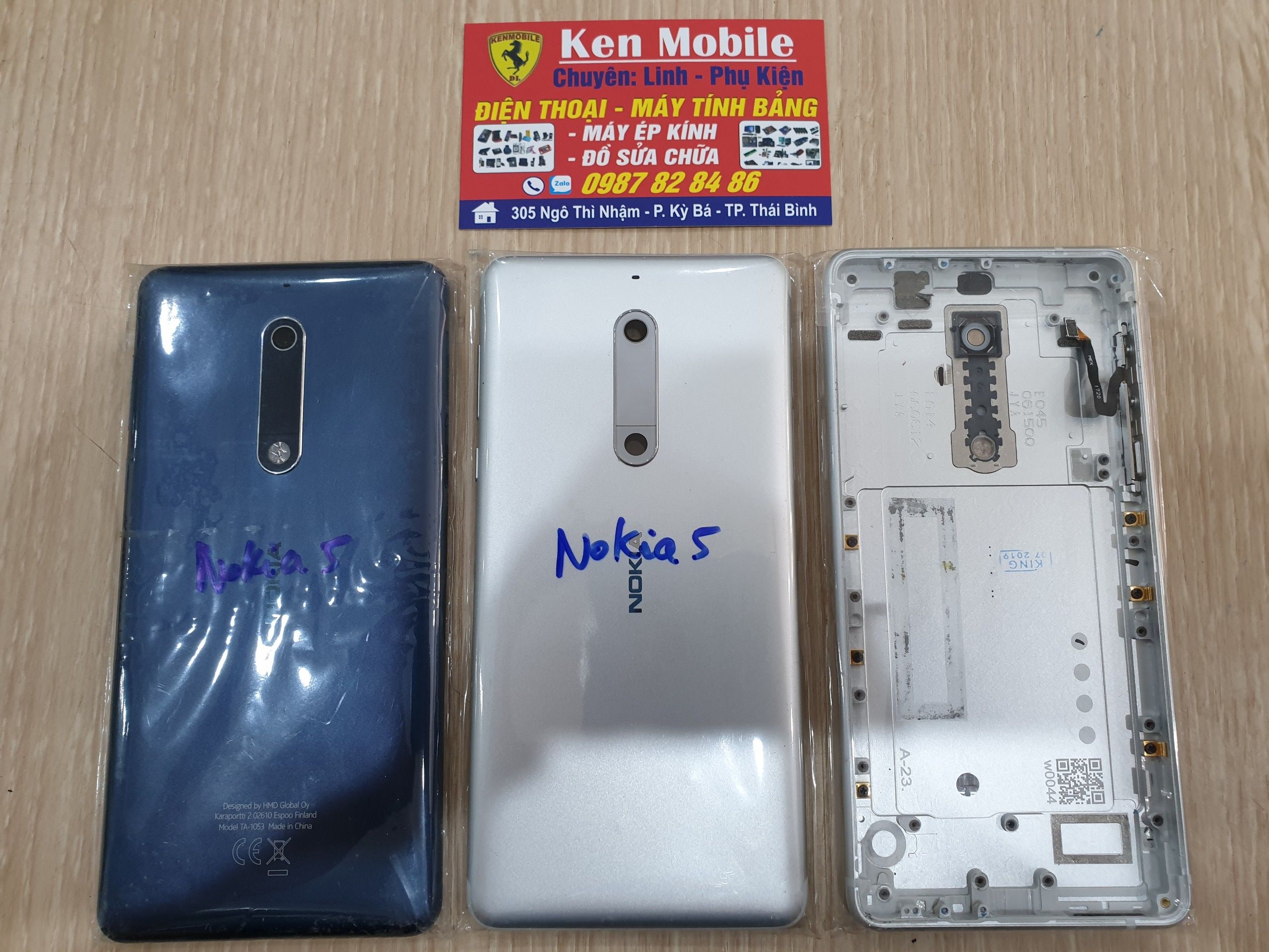 Vỏ ráp máy nokia 5 / ta-1053 loại zin hãng
