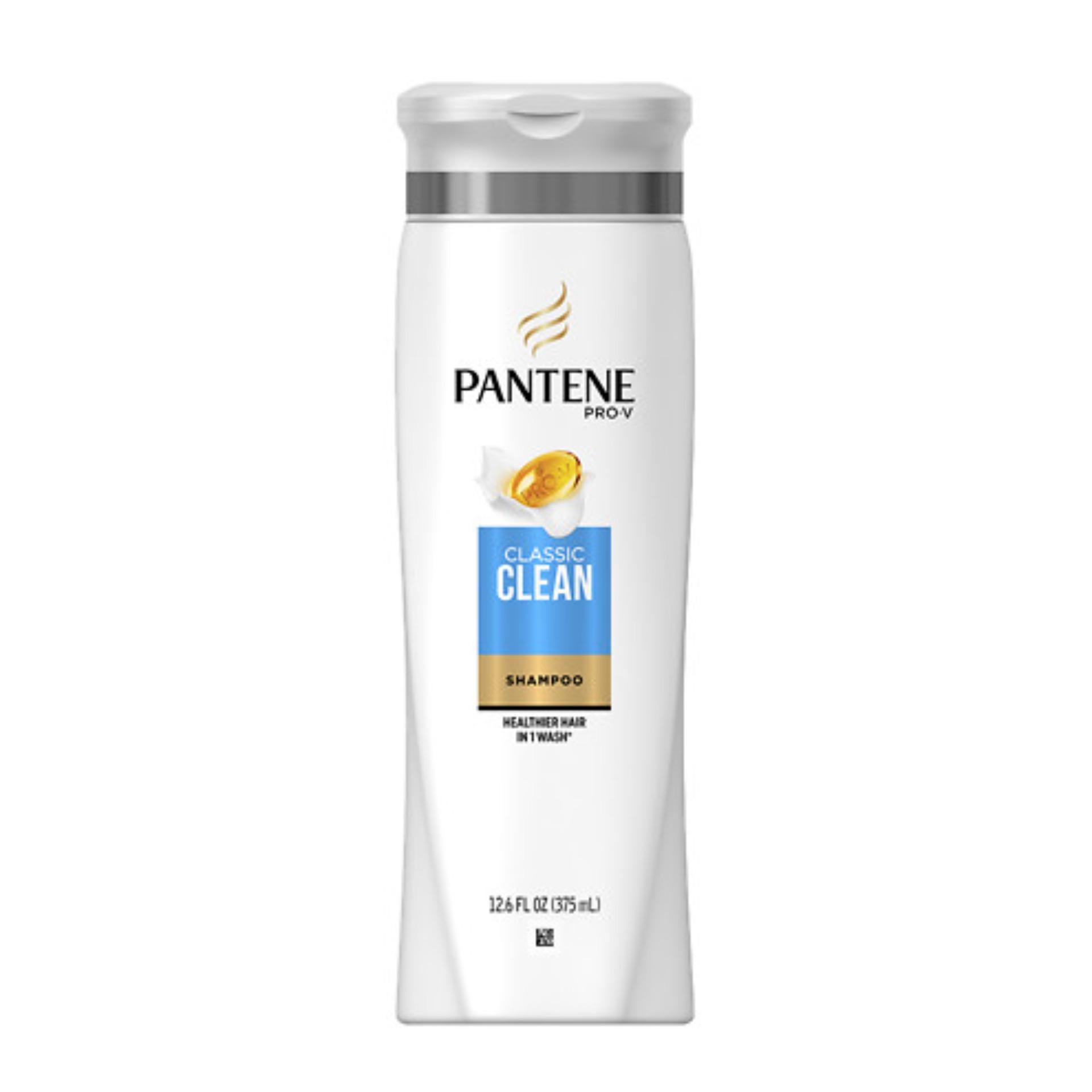 Dầu Gội Pantene Pro-V Classic Clean 375ml (Trắng xanh dương)