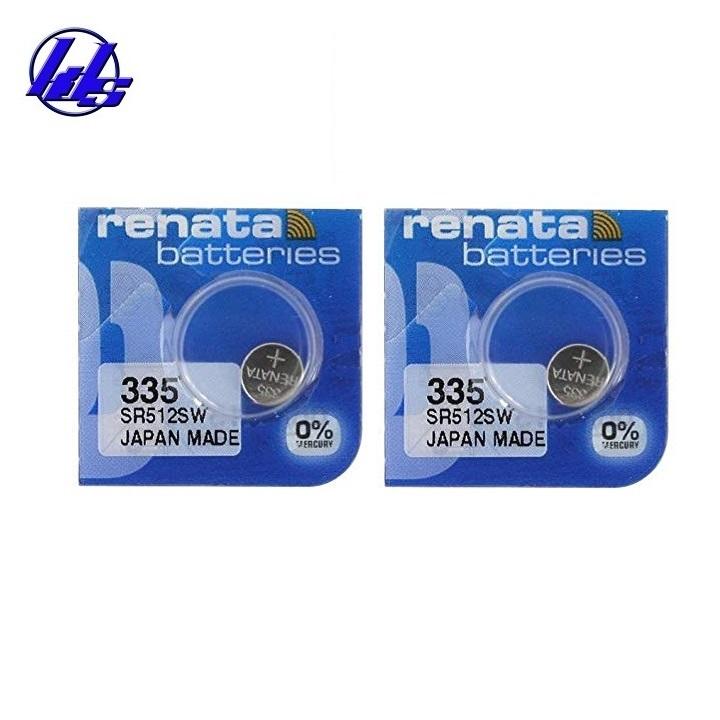 Combo 2 viên pin đồng hồ Renata SR512SW/335 Silver Oxide 1.55V