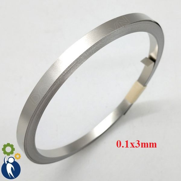 Kẽm hàn cell pin 0.1x3mm cuộn 10 mét