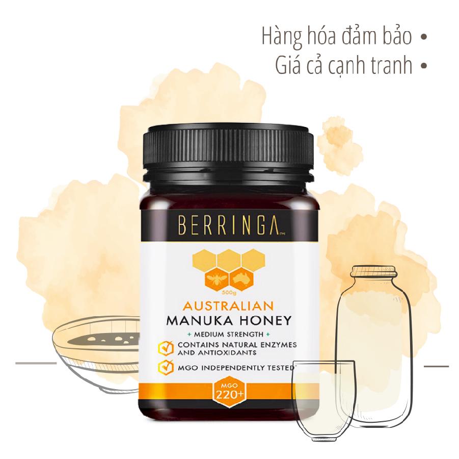 Mật ong Manuka 500g MGO 220+
