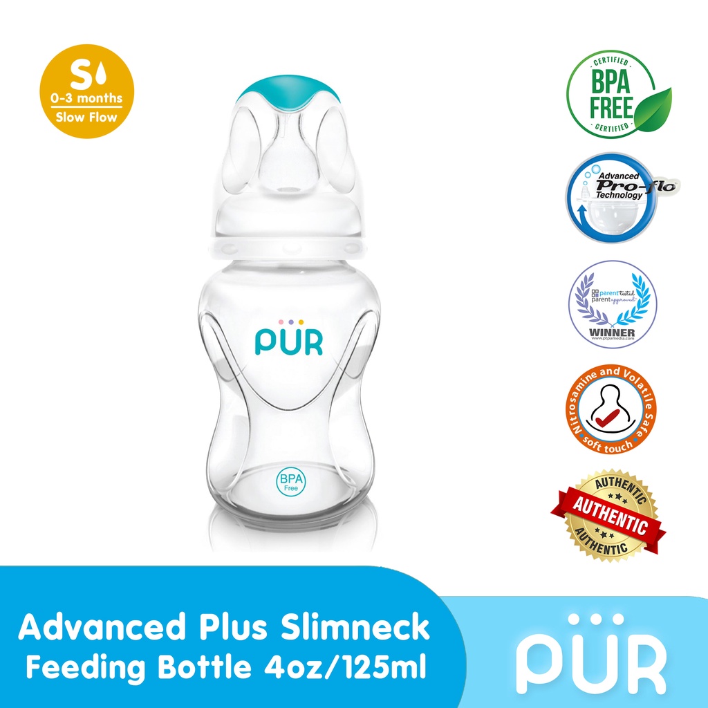 BÌNH SỮA CỔ THƯỜNG DÀNH CHO BÉ SINH NON PUR ADVANCED 60ML