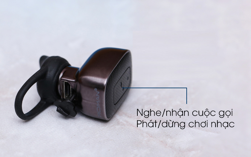 Tai nghe Bluetooth Roman Q5C Đen