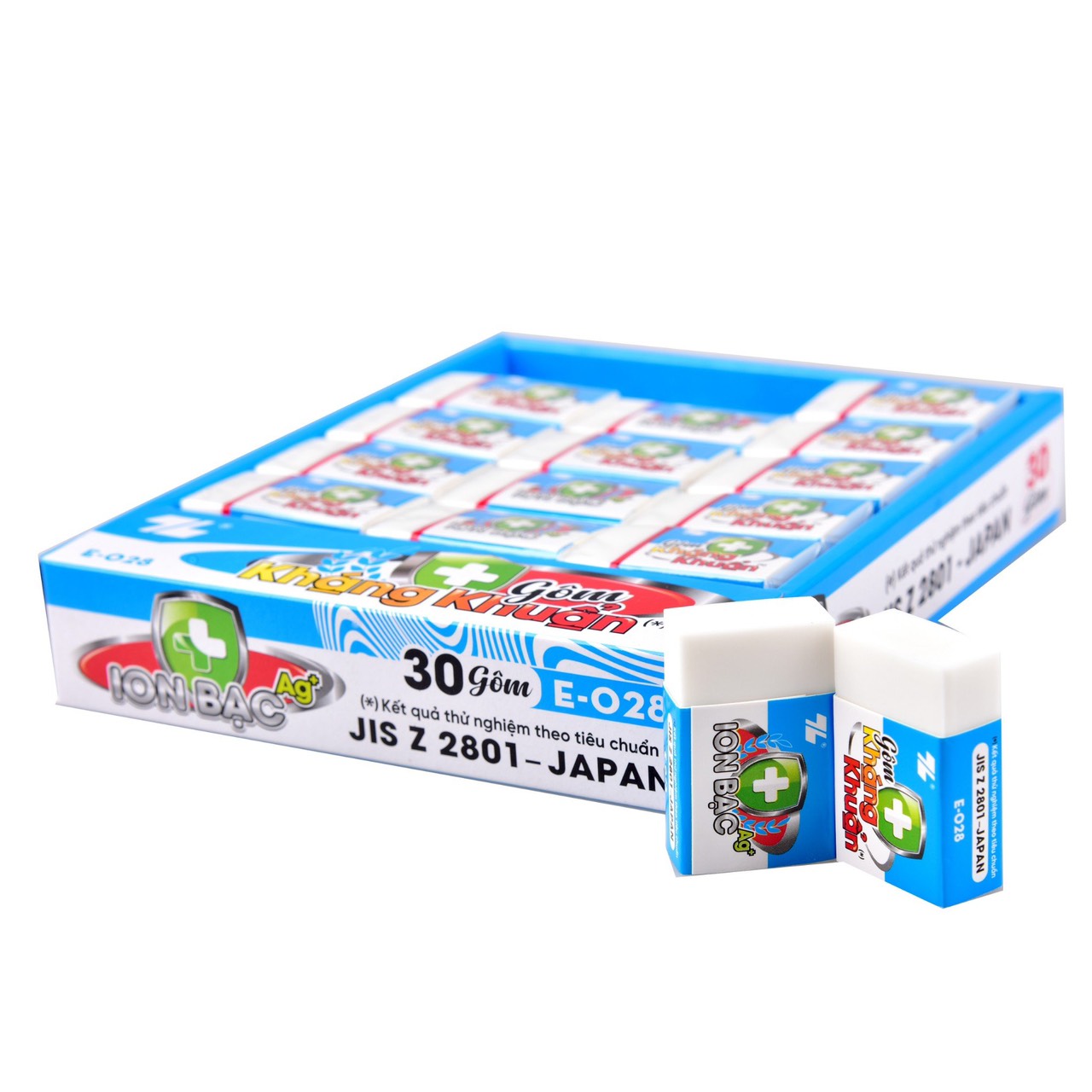 Gôm tẩy xóa chì kháng khuẩn Thiên Long E-028