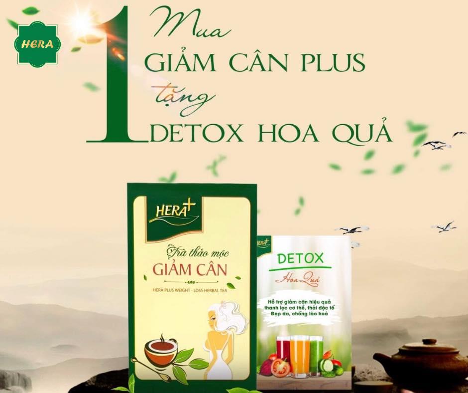 Trà Thảo mộc Giảm cân Hera Plus dạng viên (30 viên)