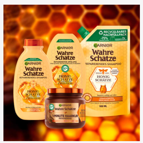 Bộ dầu gội dầu xả ủ tóc Garnier Đức