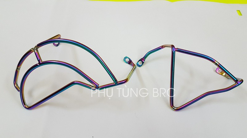 Bảo vệ lốc titan 7 màu xe máy.