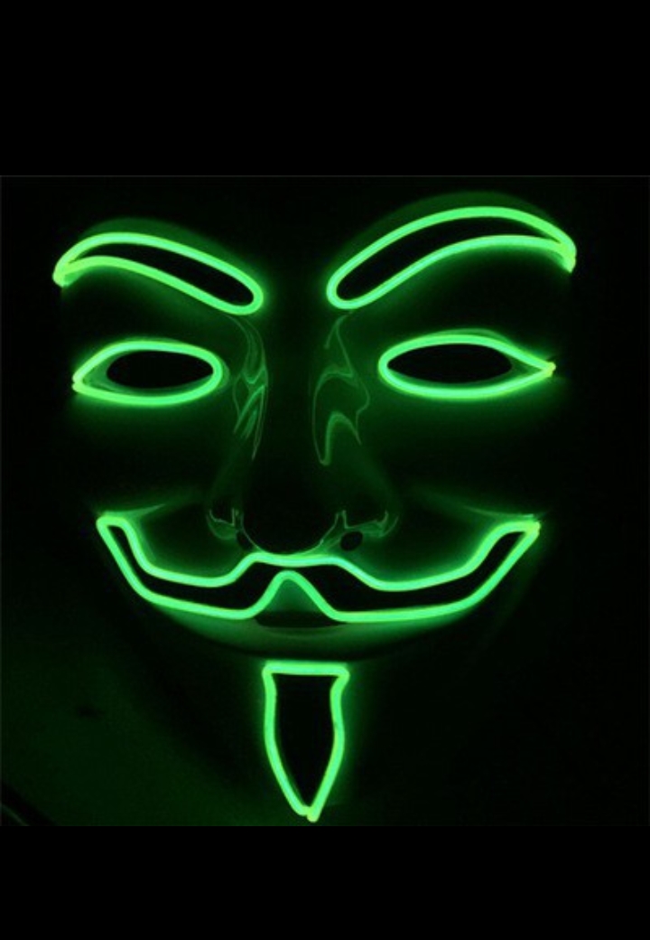 Đồ chơi Mặt Nạ Hacker, mặt nạ hacker CÓ ĐÈN - Mặt Nạ CAO CẤP ( ĐÈN CÓ NHIỀU MÀU,NHIỀU KIỂU NHÁY ĐỔI MÀU)