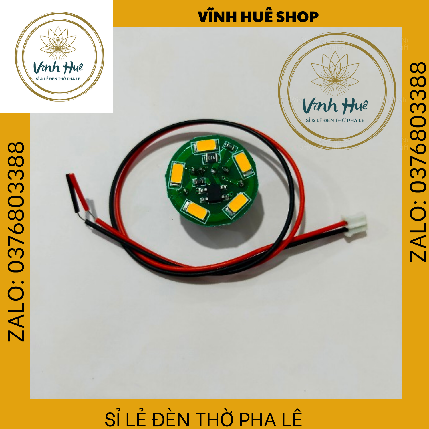 Mạch đèn led, mạch thay thế, mạch đèn thờ pha lê