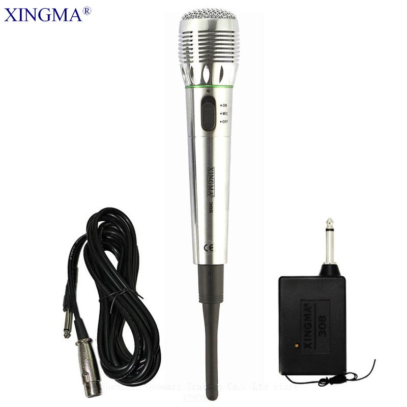 Micro 2in1 không dây, có dây Xingma AK-308G