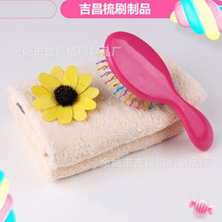 LƯỢC CHẢI TÓC GIẢ MÀU HỒNG