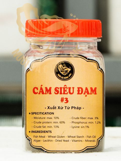 Cám siêu đạm pl1, pl2, pl3, pl4 -cám dành cho guppy, betta