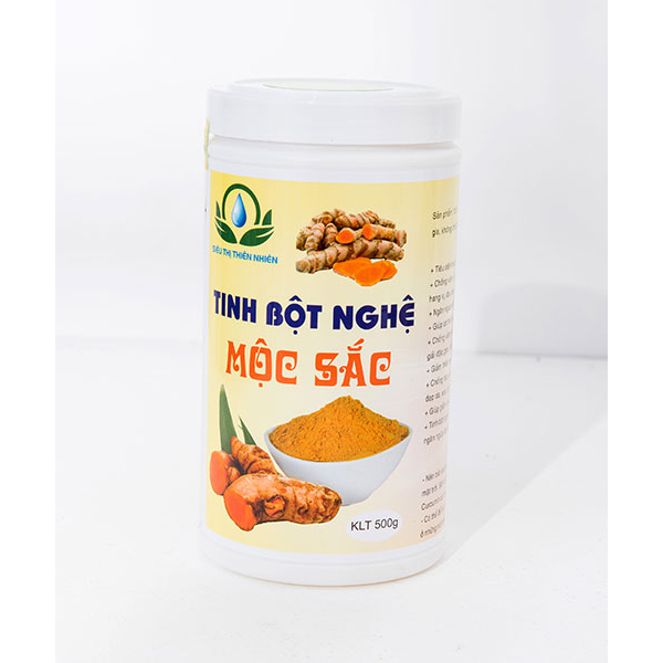 Tinh bột nghệ Mộc Sắc hộp 500g
