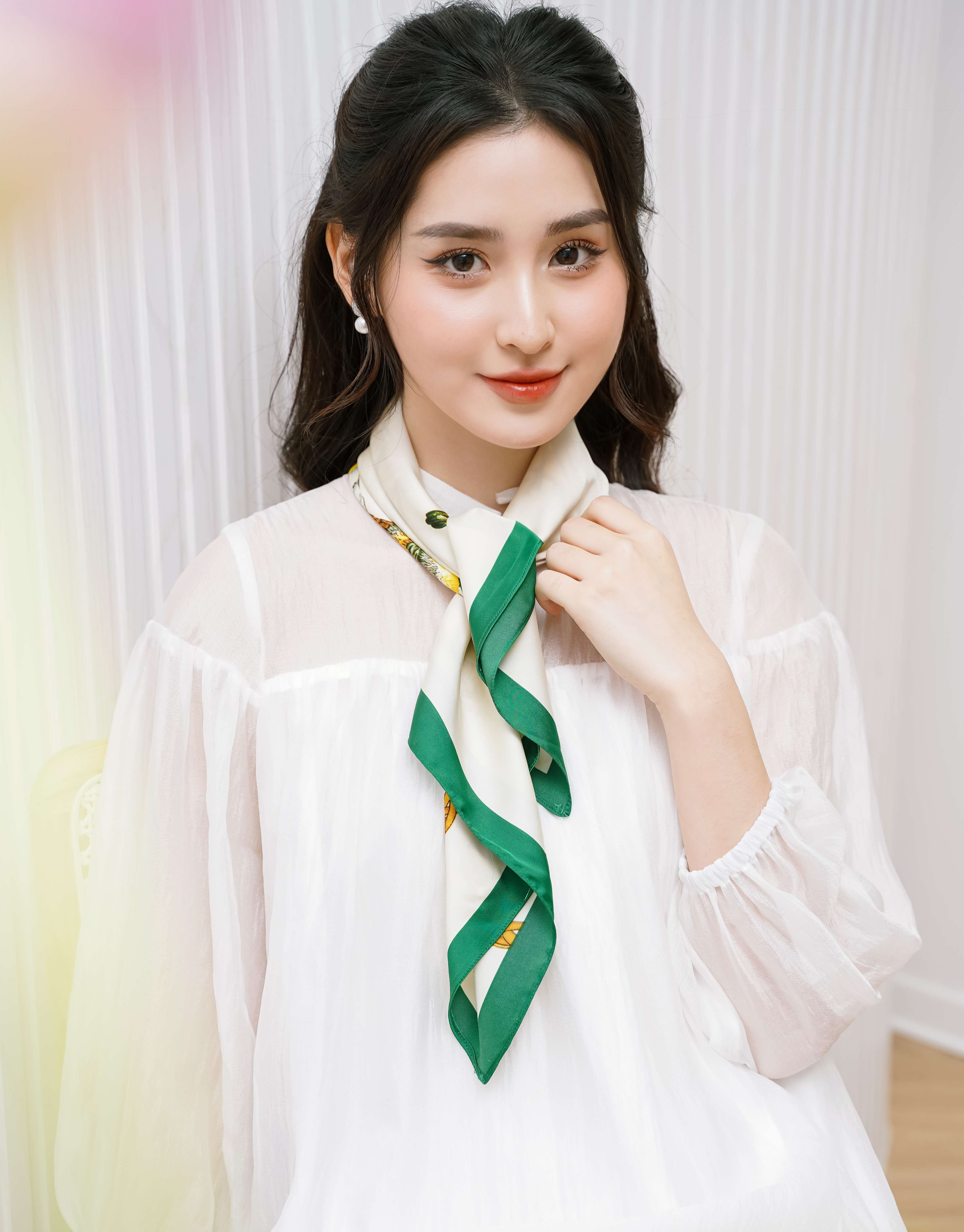 Khăn lụa FACI Lụa Bandana in 3D cao cấp, thời thượng
