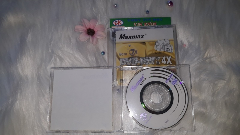 Bảng giá Đĩa trắng ghi xóa nhiều lần DVD-RW Maxmax Mini 8cm dung lượng 1.4GB Phong Vũ