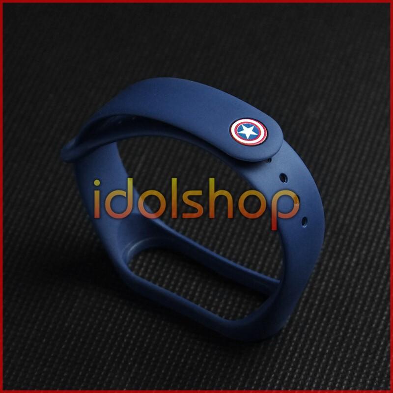 Dây đeo Miband 4 Captain America (Mi Band 4 Avengers)