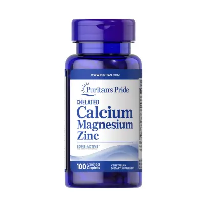 Viên Uống Calcium Magnesium Zinc Puritan's Pride 100 - 250 viên