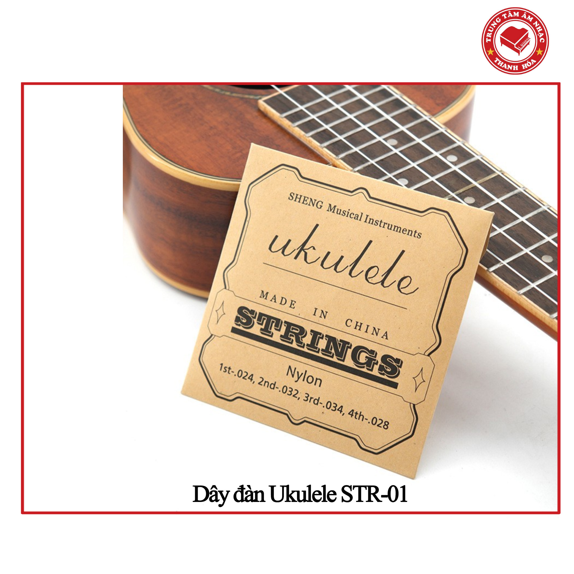 Bộ dây đàn ukulele - Hàng chất lượng bền - tiếng đàn hay
