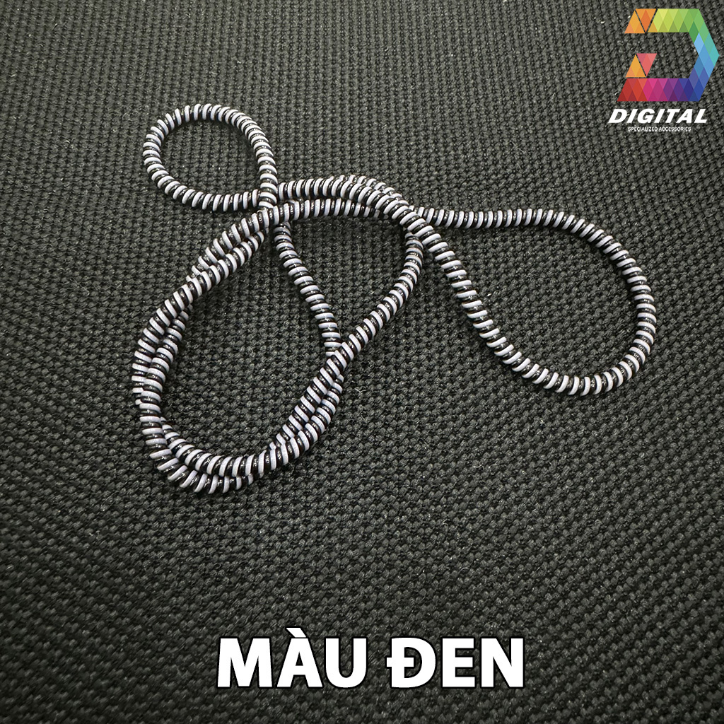 Protective Wrap for Charging Cable, Headphones - Spring wire