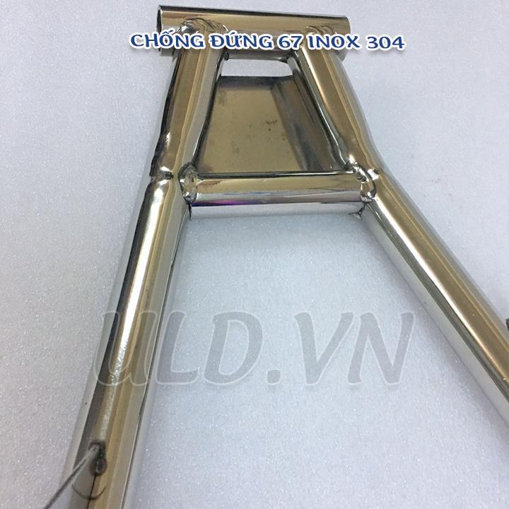 Chống đứng xe 67 bằng inox 304