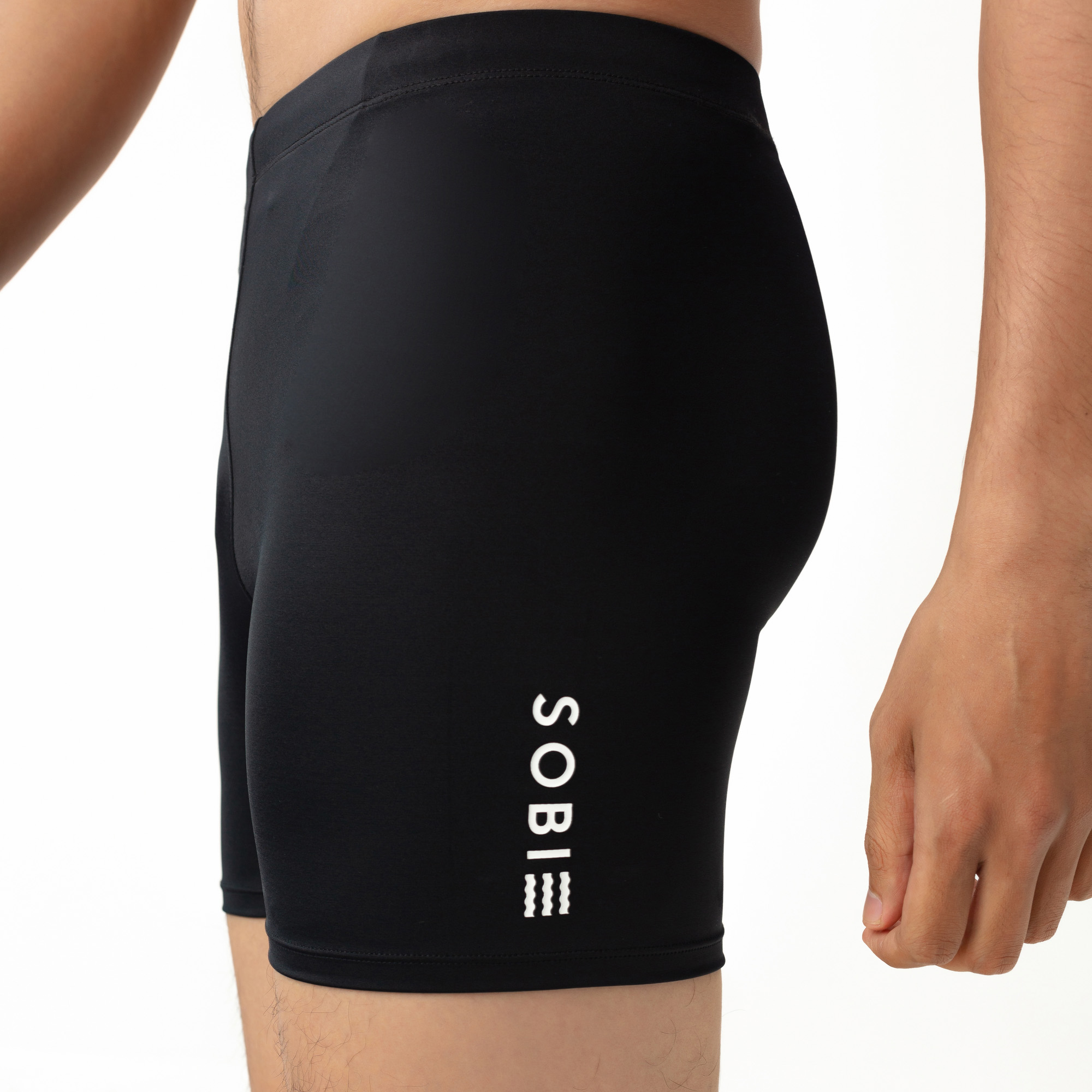 Quần bơi nam Black Boxer Sobie
