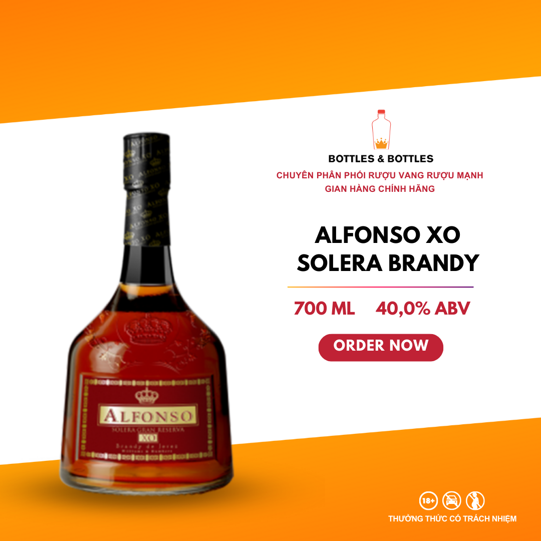 [CHÍNH HÃNG] Rượu Brandy Alfonso XO - 700ML -40%
