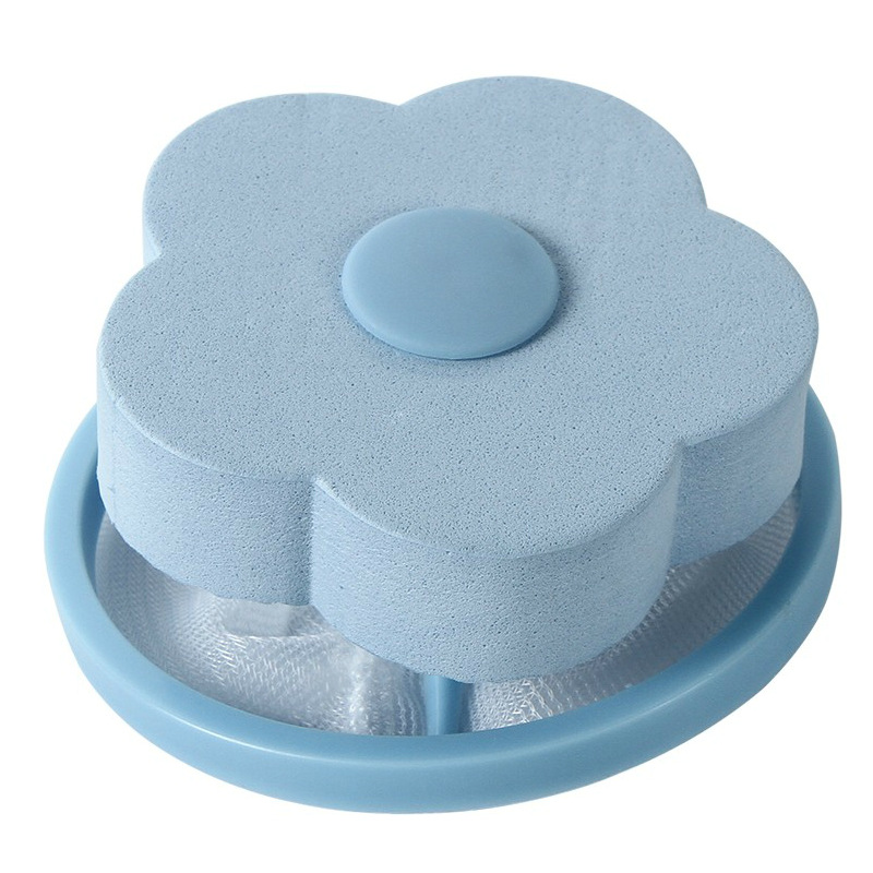 Washing machine filter float, dirt in the flower-shaped washing machine cage