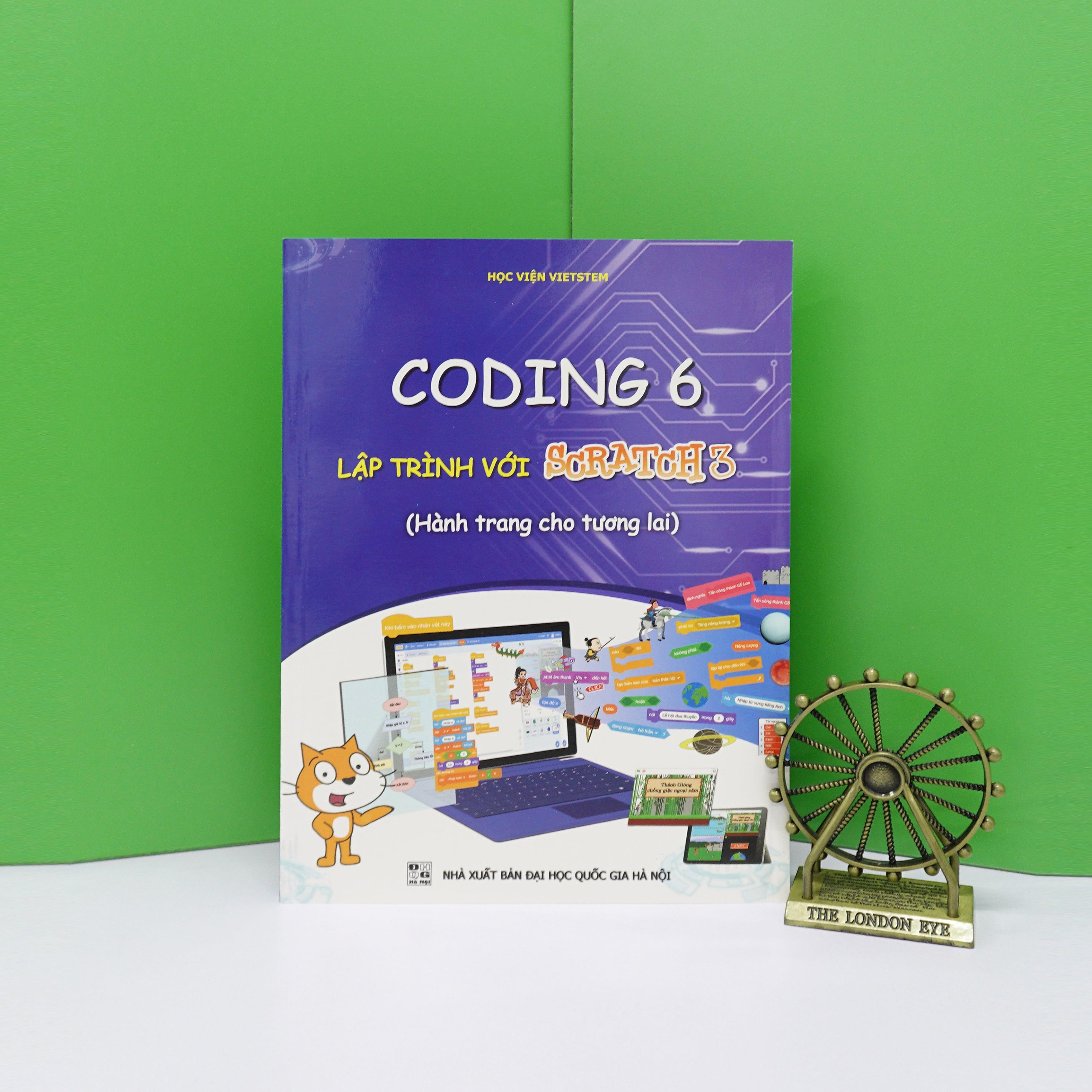 Sách Coding 6 Lập trình với Scratch 3 (Dành cho học sinh lớp 6)