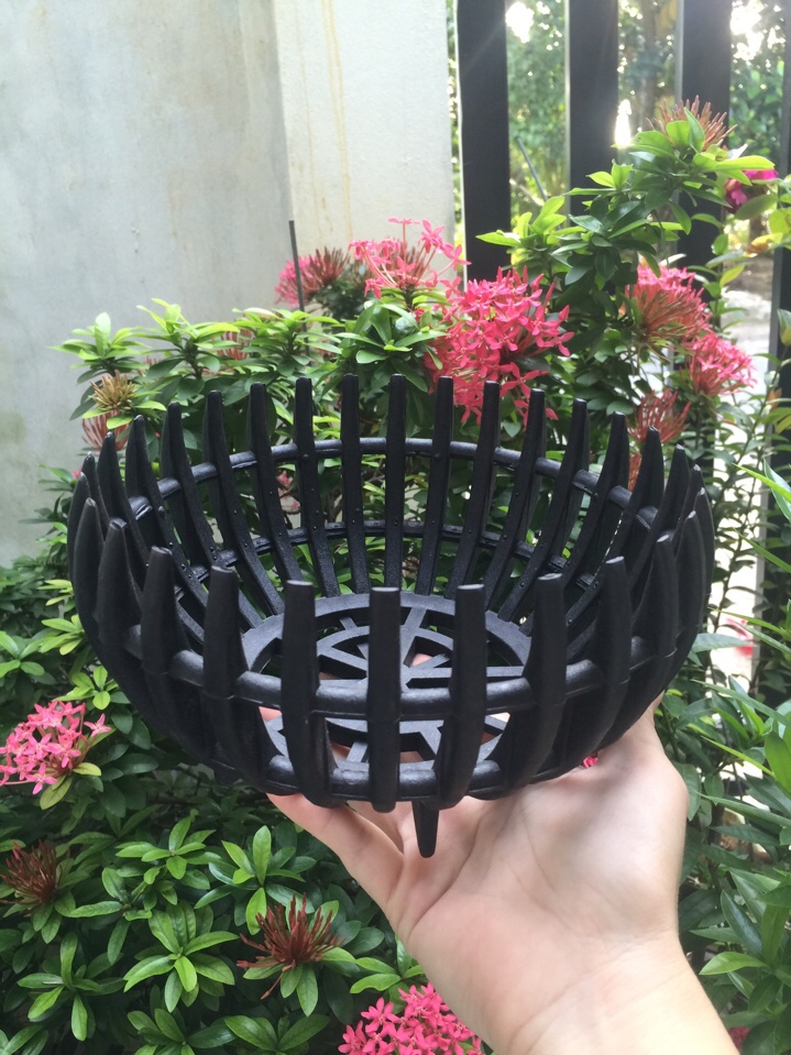SET 5 Chậu Lan Phi 23 Giả Gỗ