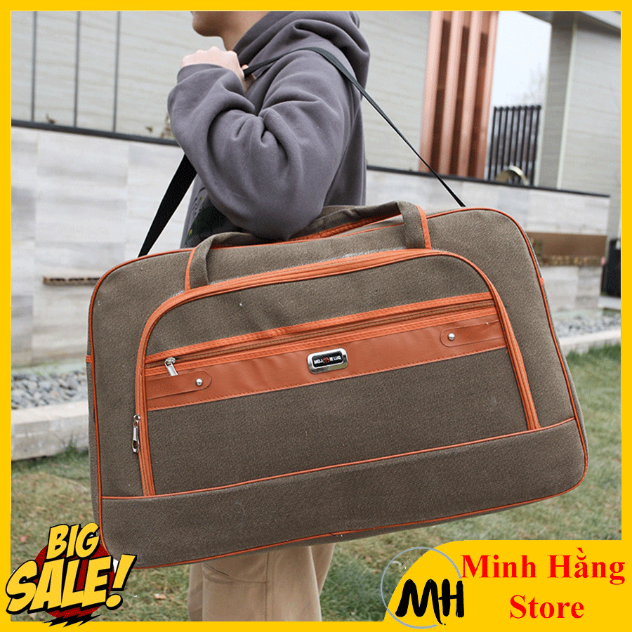 [TOP ĐẦU BÁN CHẠY] Túi du lịch đựng hành lý cỡ lớn chống nước quai đeo chắc chắn size lớn đựng đồ thoải mái