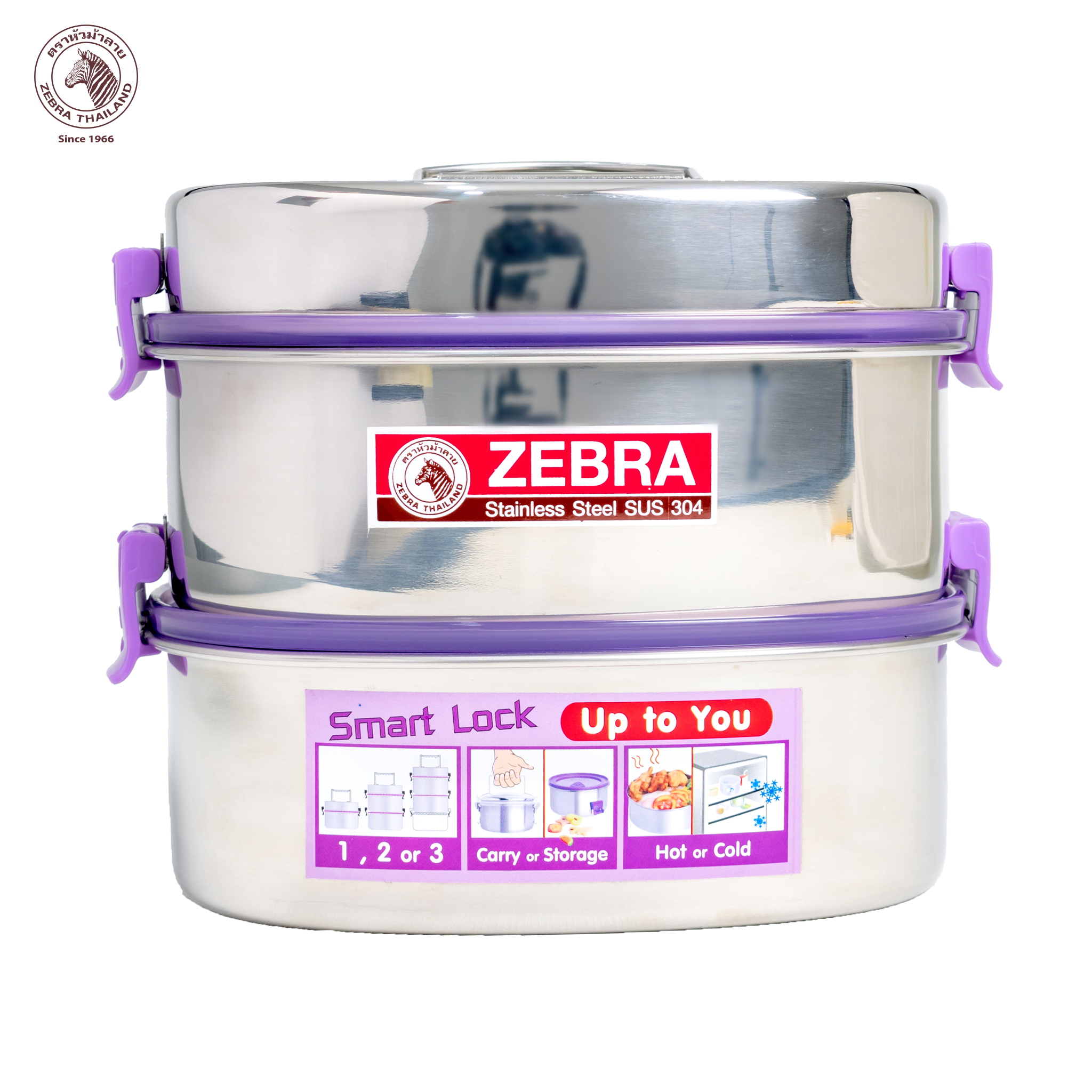 CAMEN INOX ZEBRA OVAL 16X2 SMART LOCK II - 152042