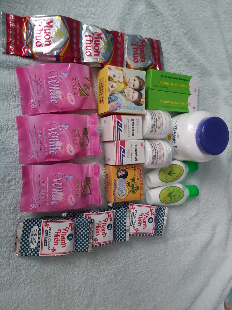 công thức trăng nhanh body combo 10 sản phẩm