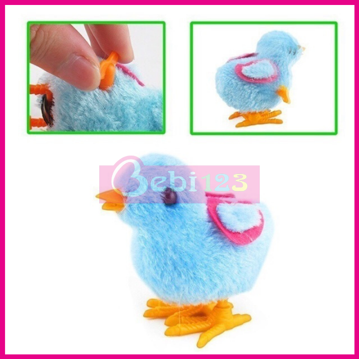[HCM]Đồ chơi chú gà con vặn dây cót cho bé (giao màu ngẫu nhiên)