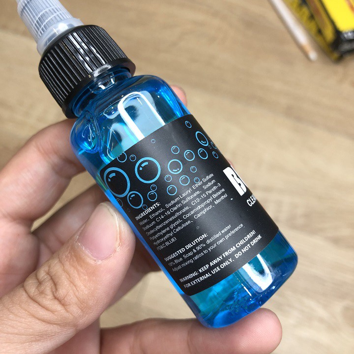 Nước Lau Mực Xăm Blue Soap 40ml