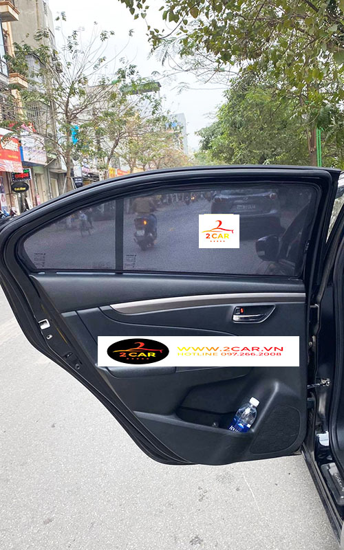 [RÈM LOẠI 1] Rèm Che Nắng Nam Châm Xe Suzuki Ciaz Chuẩn Form Se Khít