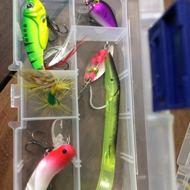 Combo mồi câu lure đồ đủ mồi đồ câu fishing_hd