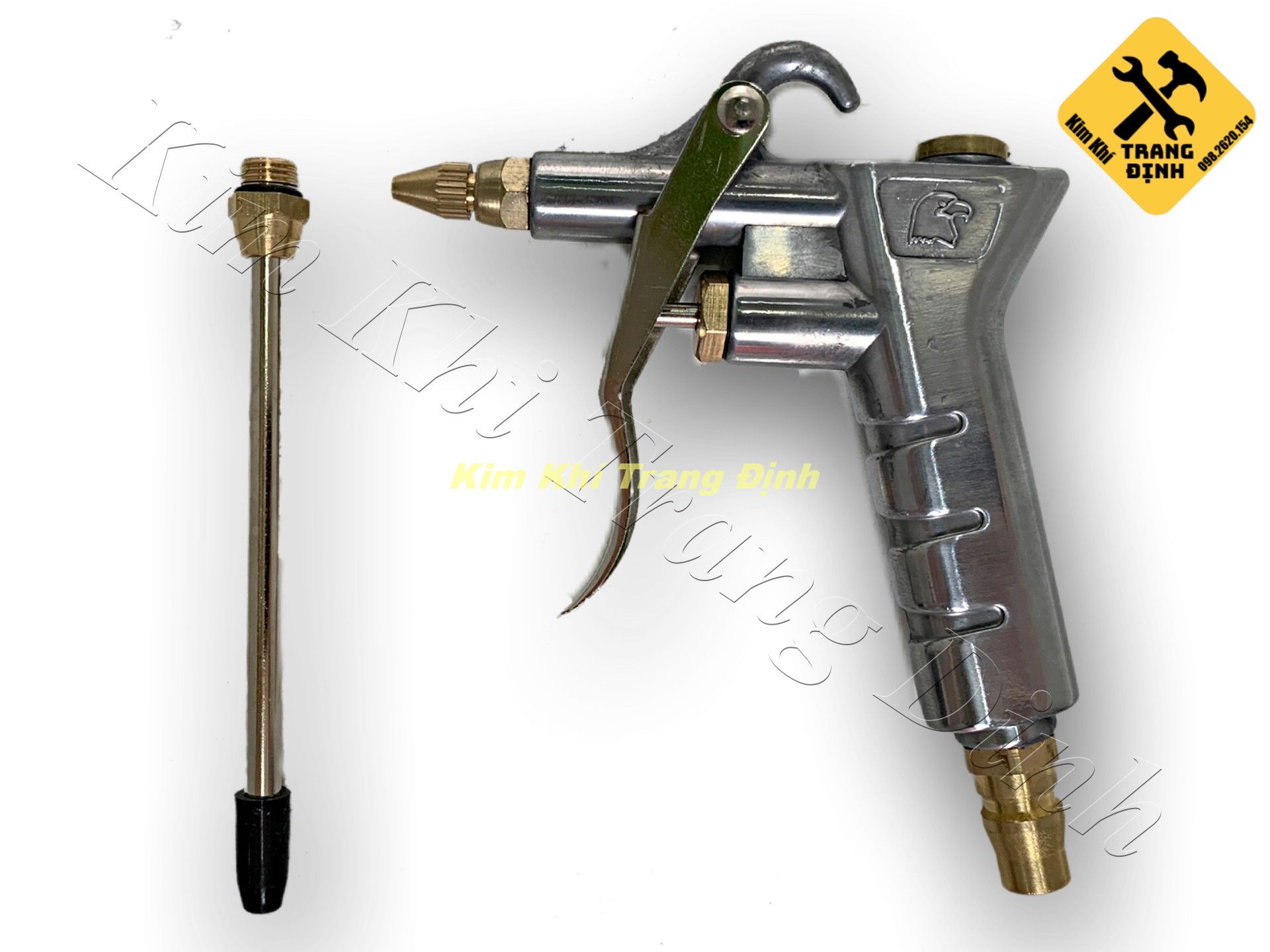 S.úng Xì Khô Đầu Đồng Cao Cấp Harkcaput (Xịt Bụi Xịt Hơi)