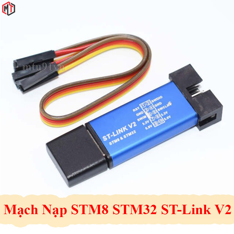 Usb - mạch nạp st-link v2 stm8 stm32