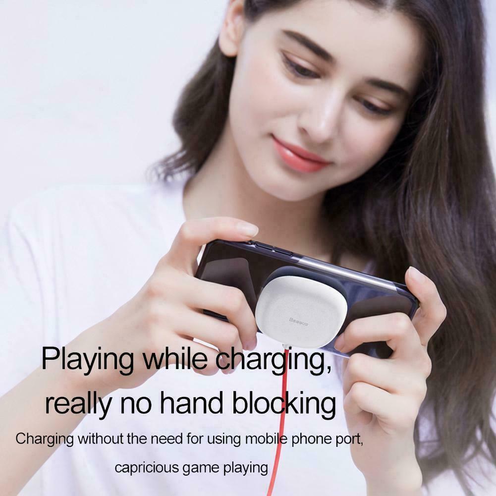Đế sạc không dây gắn lưng cho Game thủ Baseus Suction Cup P23 cho iPhone / Samsung / Huawei (10W/ 7.5W Wireless Quick Charger)