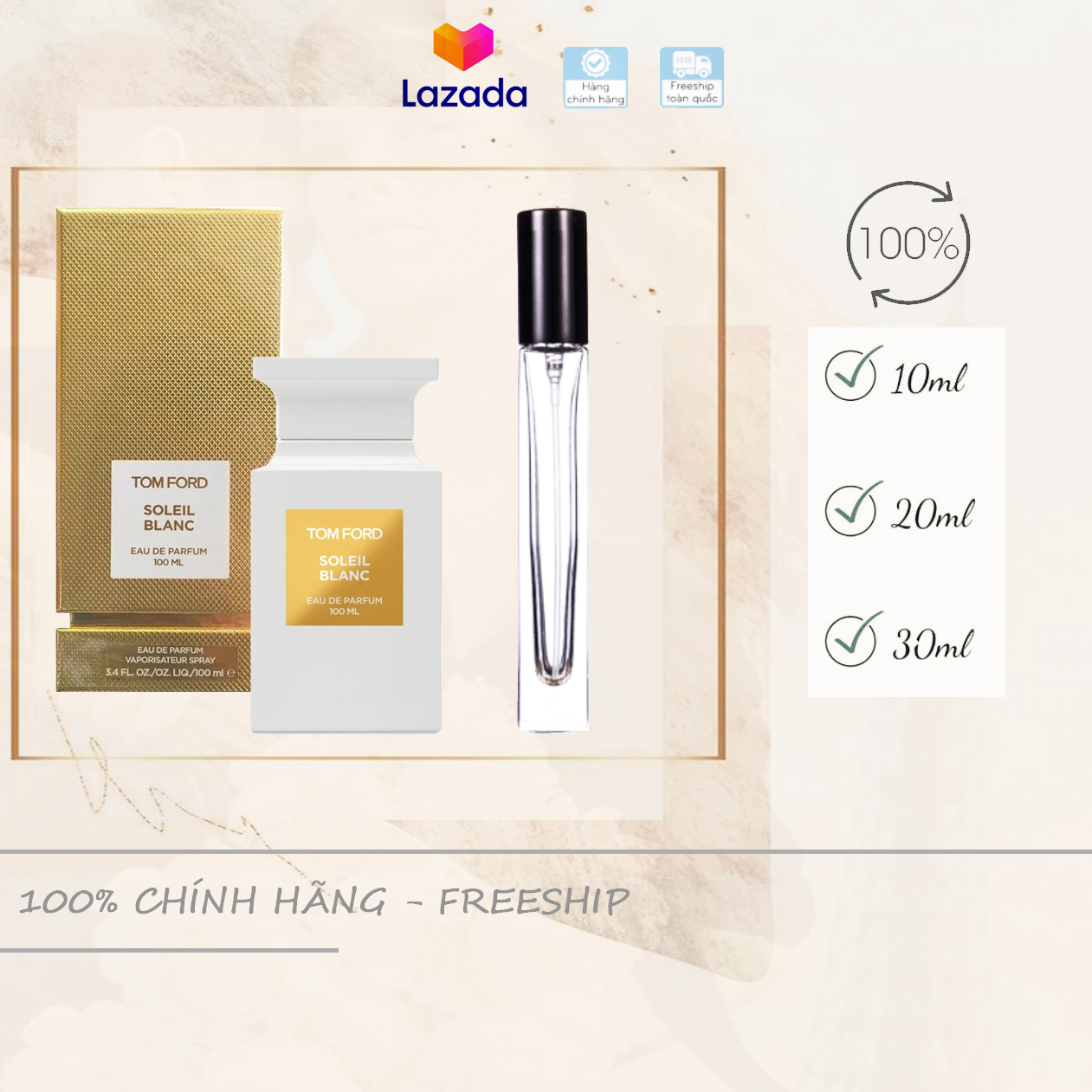 [Chiết 10-20-30ml] Tom Ford Soleil Blanc Eau De Parfum
