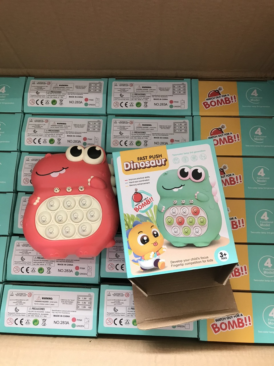 Máy chơi game Pop It Máy chơi game bong bóng đẩy nhanh đồ chơi giáo dục cho trẻ em po it điện tử có nhạc Pop It có đèn sáng