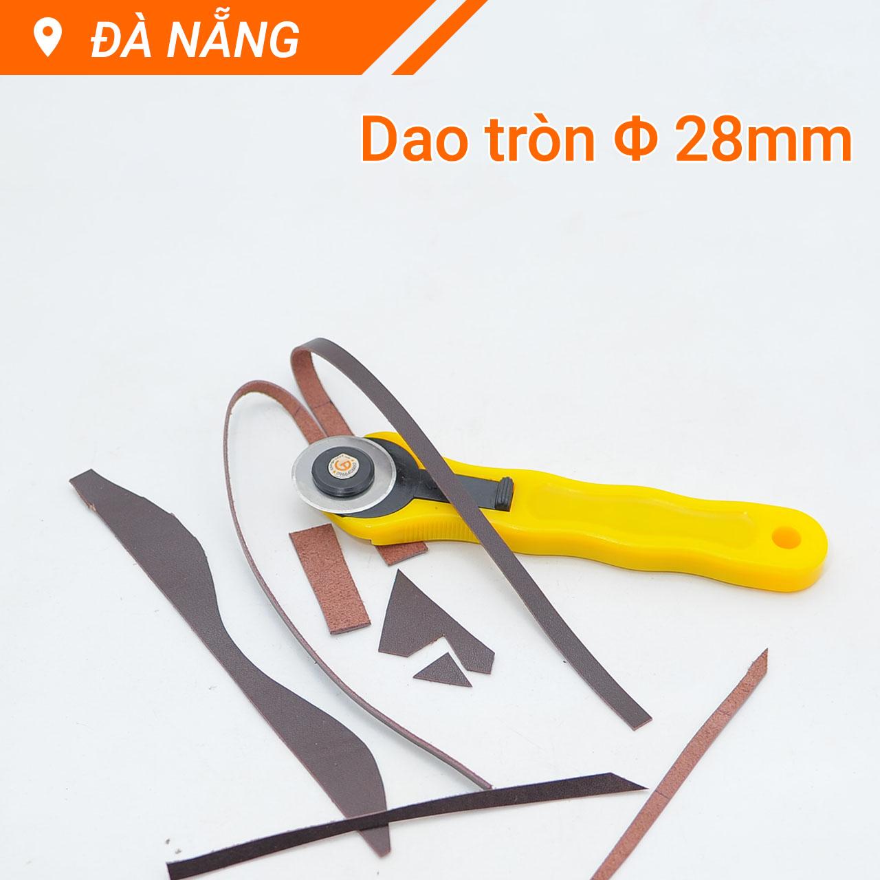 Dao lưỡi tròn chuyên cắt giấy, vải, da