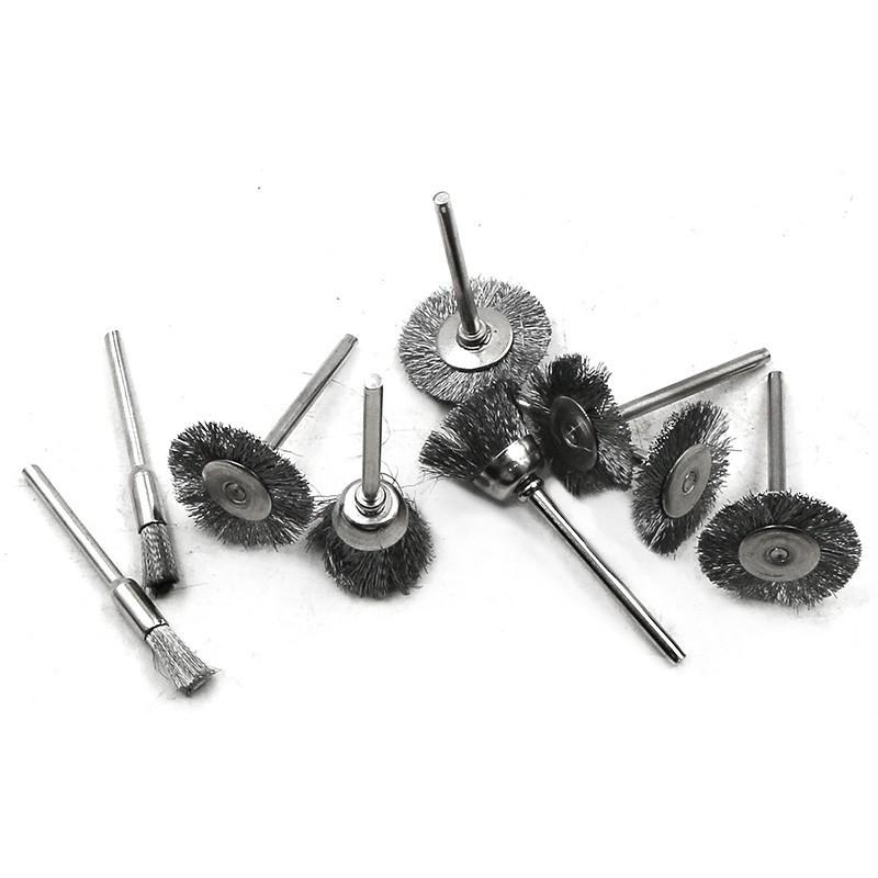 Bộ chổi đánh rỉ 15 chi tiết cao cấp
