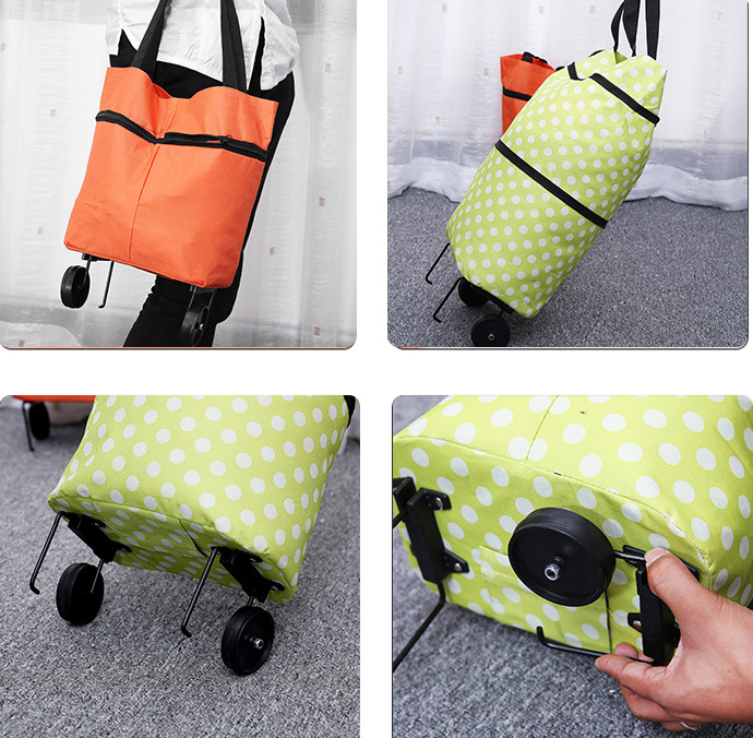 Túi đựng đồ khi đi mua sắm có bánh xe cực đẹp