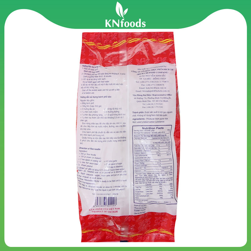 Bánh Phở Bích Chi gói 400g