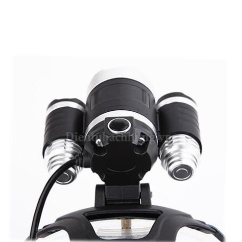 Đèn pin đội đầu 3 bóng T6