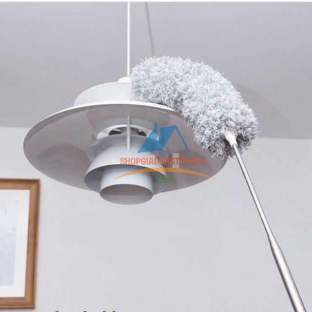 Chổi quét bụi cán gấp gọn