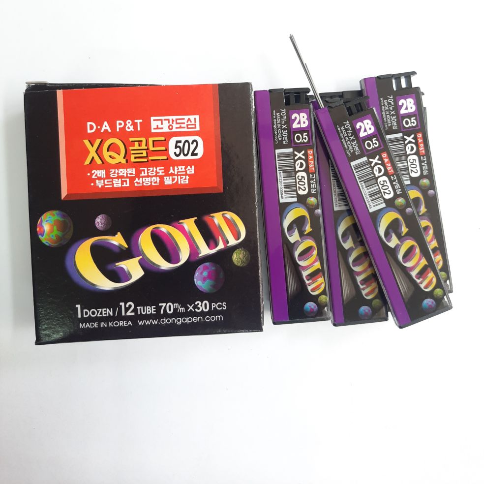 Ngòi ruột chì bấm gold 2b ngòi 0.5mm