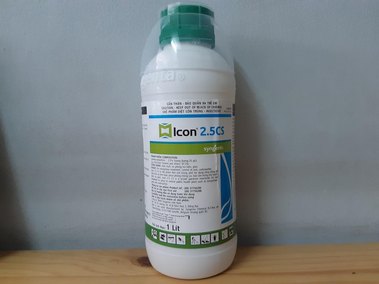Icon 2.5CS – Hóa chất diệt côn trùng Icon loại 1 lit