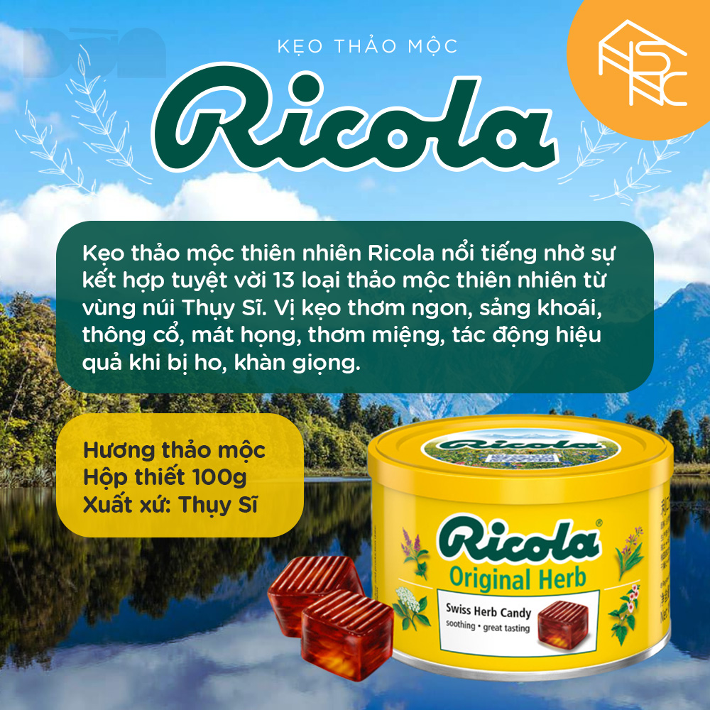 Kẹo Ricola 100G